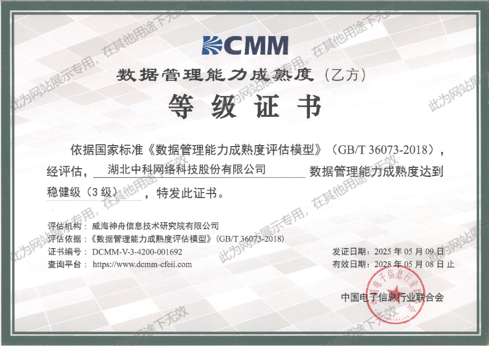 DCMM 數(shù)據(jù)管理能力成熟度等級(jí)-穩(wěn)健級(jí)（3級(jí)）